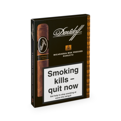 Davidoff Nicaragua Box Pressed Robusto Cigar - Pack of 4Davidoff Nicaragua Box Pressed Robusto Cigar - Pack of 4