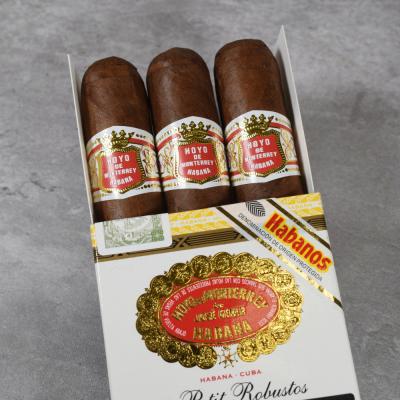 Hoyo de Monterrey Petit Robusto Cigar - Pack of 3Hoyo de Monterrey Petit Robusto Cigar - Pack of 3