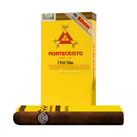 MONTECRISTO Petit Tubos (Pack of 3) 