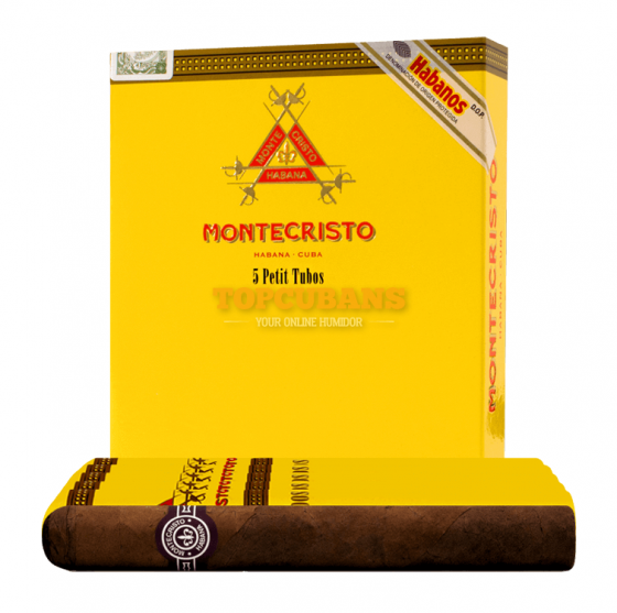 MONTECRISTO Petit Tubos (Box of 25) 