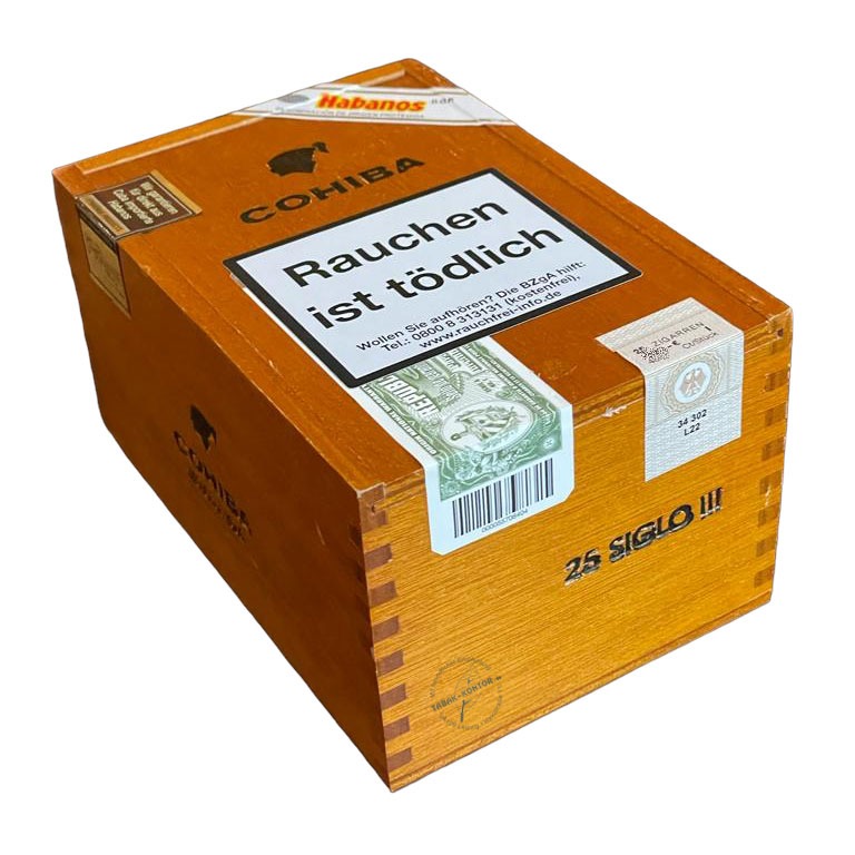 Cohiba Siglo III 25er Cabinet 