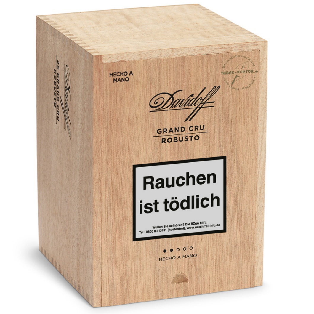 Davidoff Grand Cru Robustos - 25er HolzkisteDavidoff Grand Cru Robustos - 25er Holzkiste