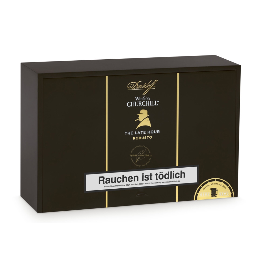 Davidoff Winston Churchill LATE HOUR Robustos - 20er HolzkisteDavidoff Winston Churchill LATE HOUR Robustos - 20er Holzkiste