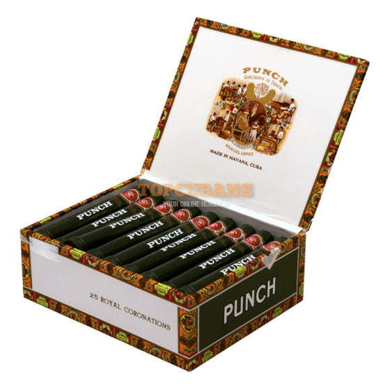 PUNCH Royal Coronations TUBOS (Box of 25) 
