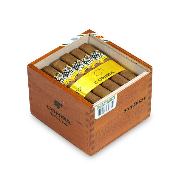 COHIBA SIGLO I 25s 高希霸 世纪一号 木盒 25支/盒 Total; 德行; 6 