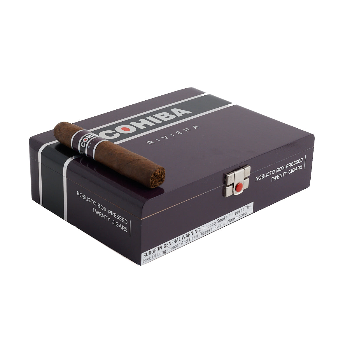 Cohiba Cohiba Riviera Box-Pressed Robusto Box of 20 