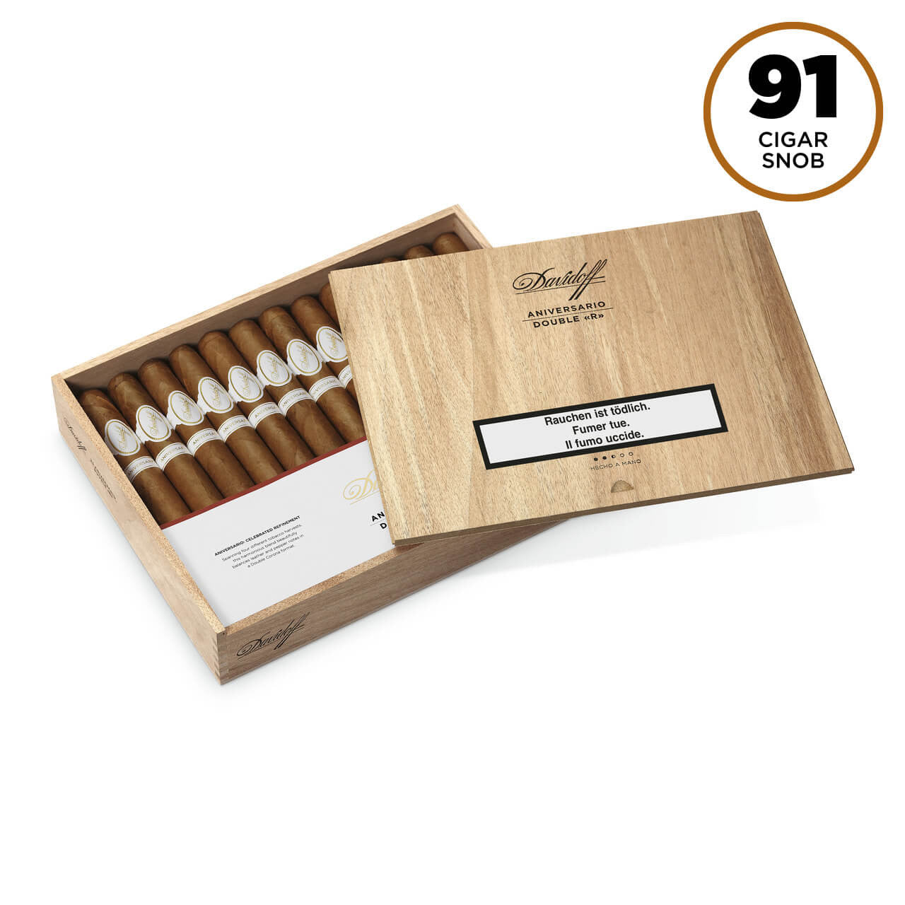 Davidoff Davidoff Aniversario Double R Cigar Box of 25 
