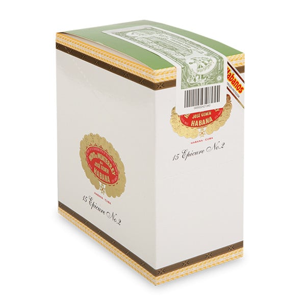 HOYO de MONTERREY EPICURE No.2 15s 好友 逍遥二号 纸盒 15支/盒 Total; 德行; 6 
