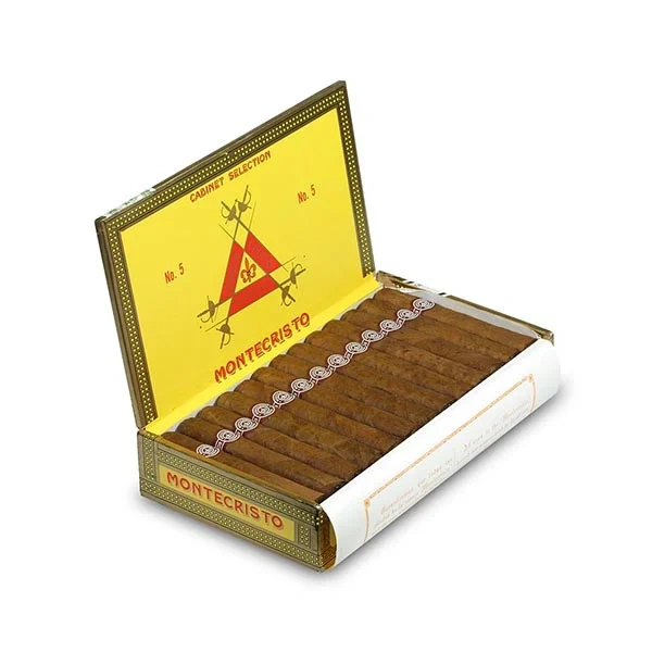 MONTECRISTO NO.5 10s 蒙特 五号 10支/盒 Total; 德行; 6 