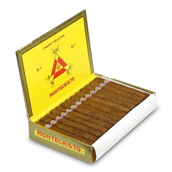 MONTECRISTO No.4 25s 蒙特 四号 25支/盒 Total; 德行; 6 