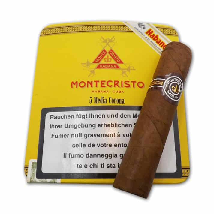 Montecristo Media Corona (5×5) 