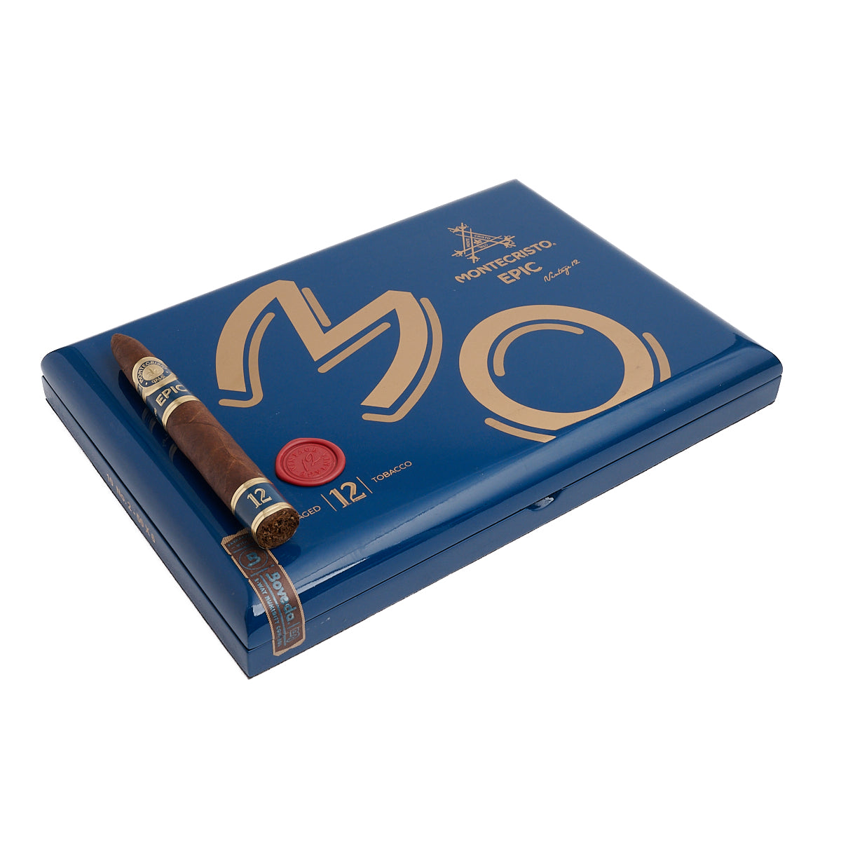 Montecristo Montecristo Epic 12 Blue No. 2 Pyramid Single 