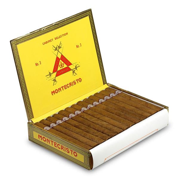 MONTECRISTO NO.3 25s 蒙特三号 25支/盒 Total; 德行; 6 
