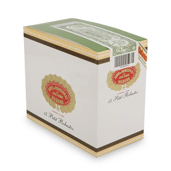 HOYO de MONTERREY PETIT ROBUSTOS 15s 好友 小罗布图 纸盒 15支/盒 Total; 德行; 6 